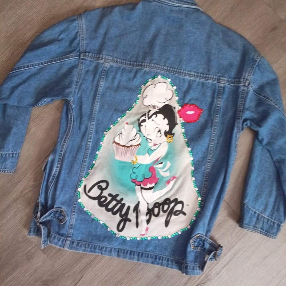 **UPCYCLED UTOPIA BOUTIQUE ORIGINAL** Upcycled vintage Liz Claiborne Jacket